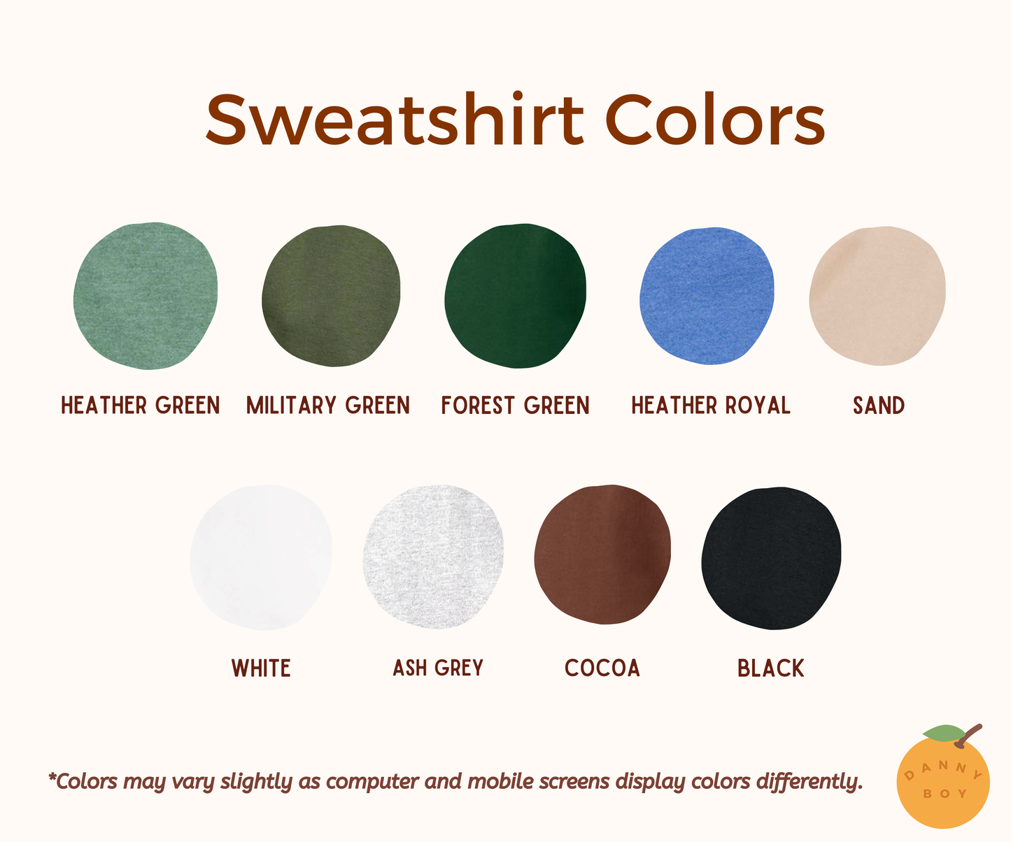 Flying Mallards Embroidered Sweatshirt