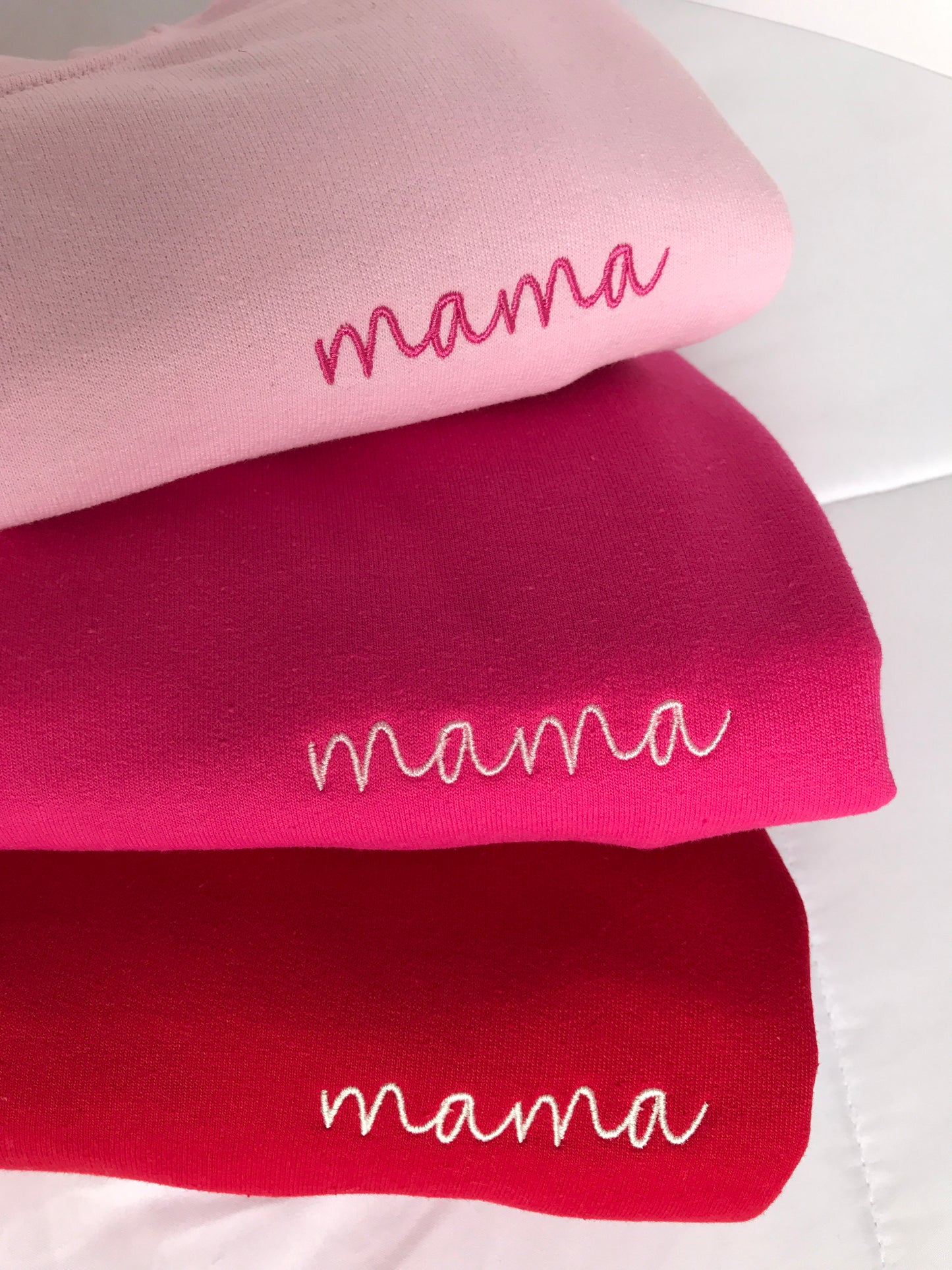 Custom Mama Embroidered Crewneck