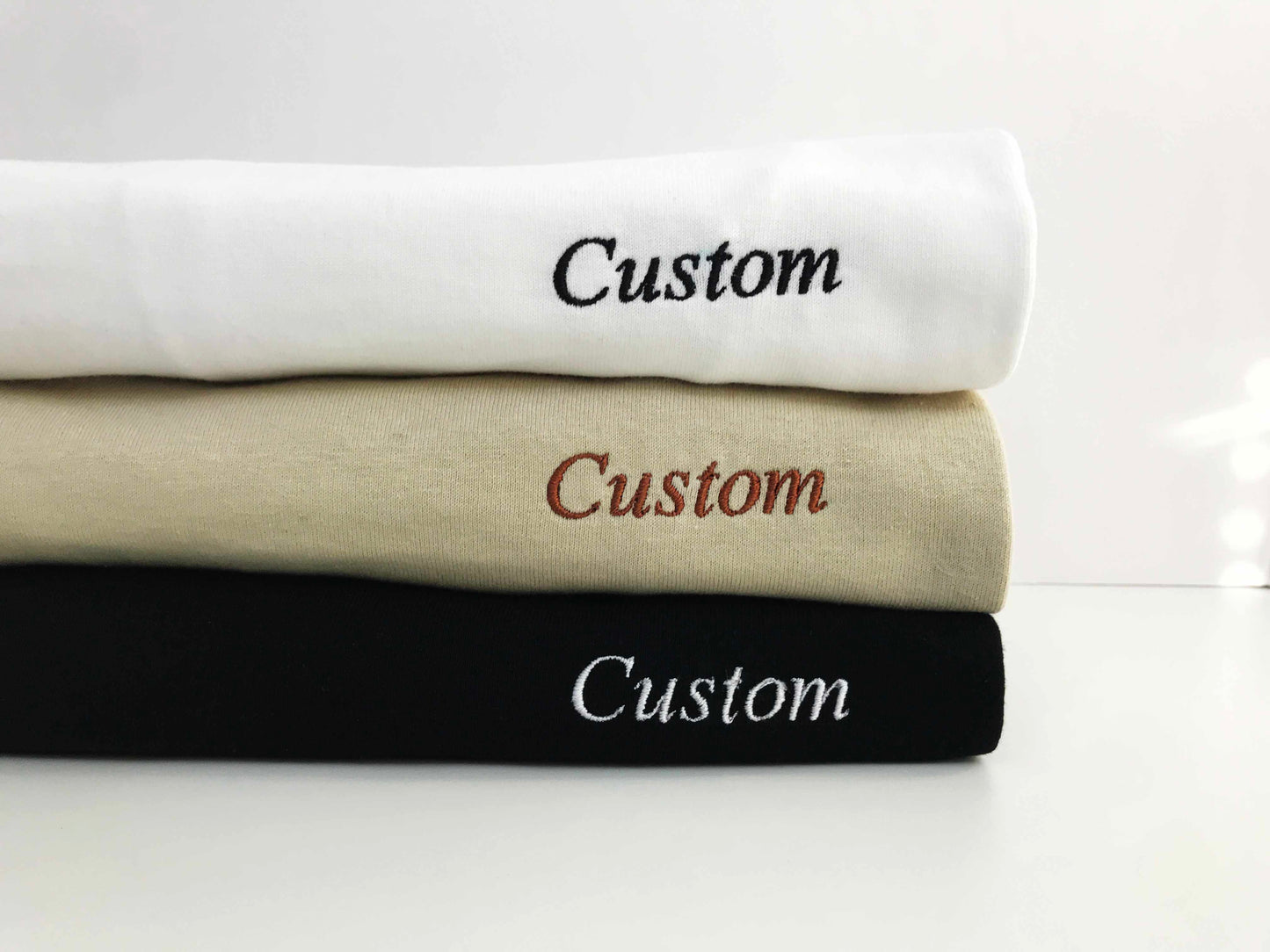 Custom Embroidered T-Shirt