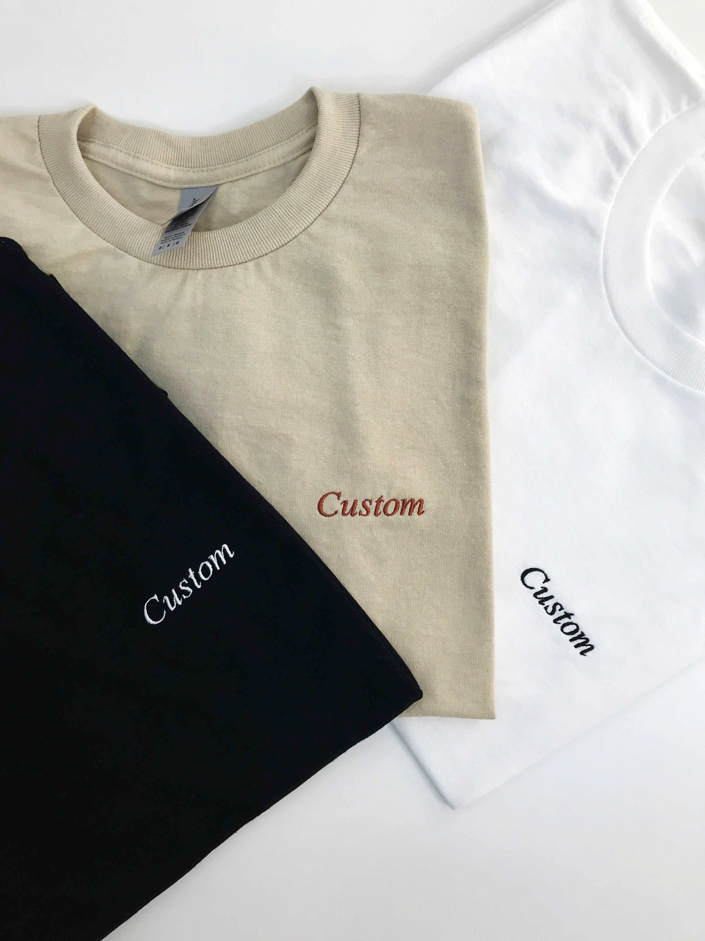 Custom Embroidered T-Shirt