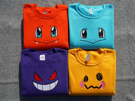 Pokemon Embroidered Sweatshirt