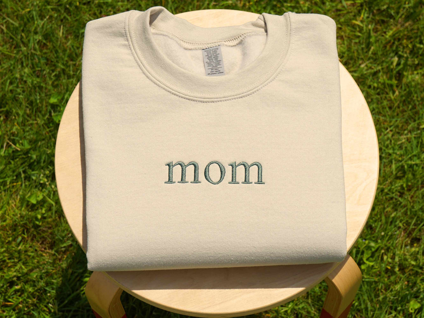 Simple Custom Embroidered Sweatshirt