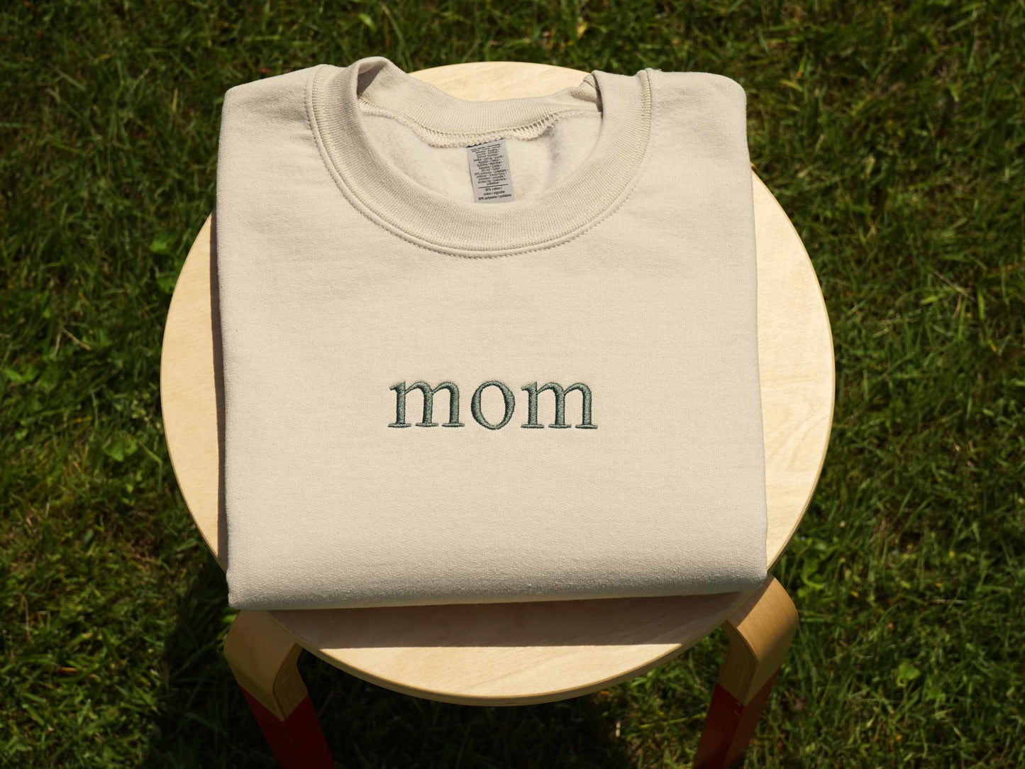 Simple Custom Embroidered Sweatshirt