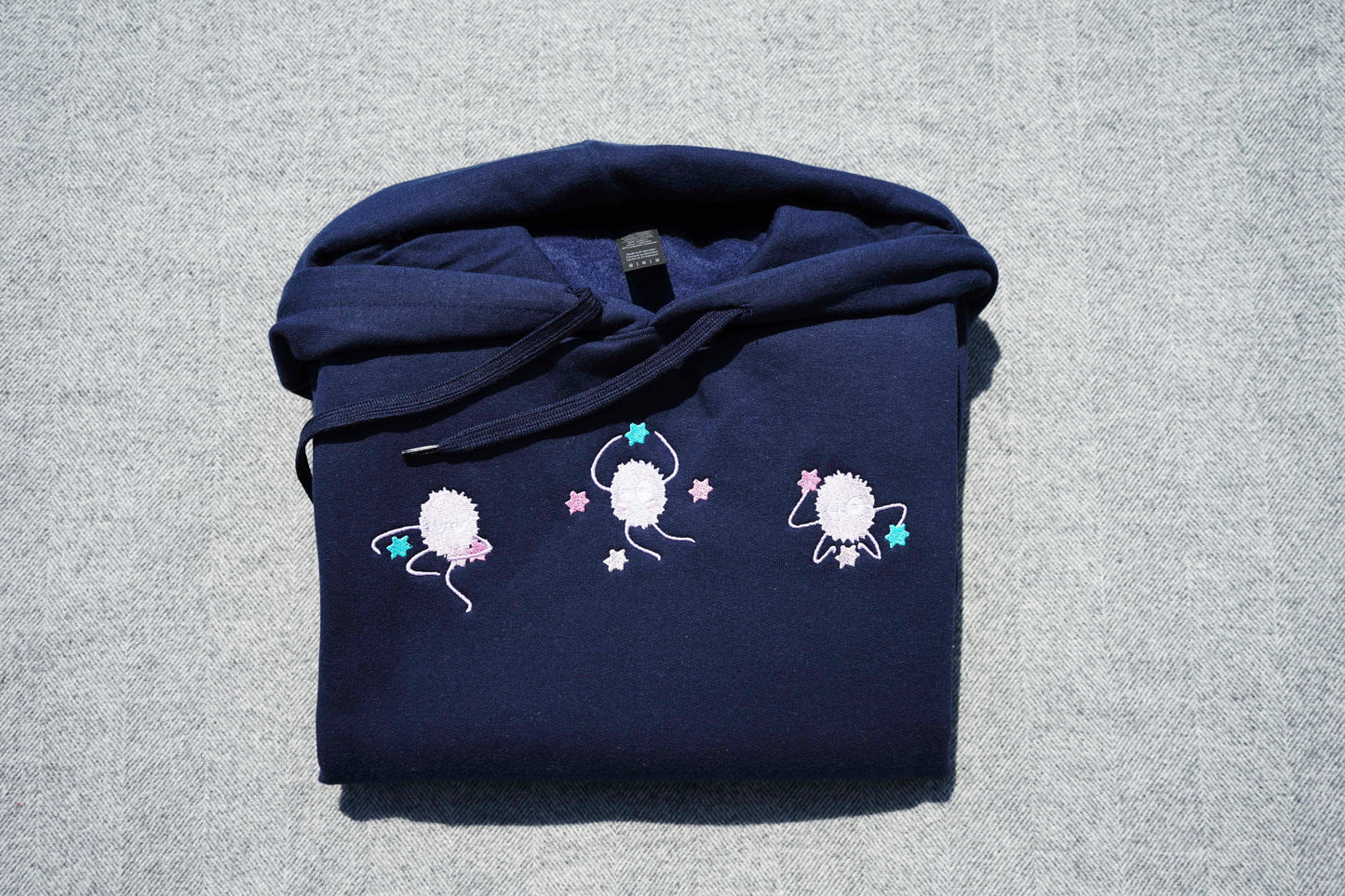 Pastel Kawaii Soot Sprite Hoodie