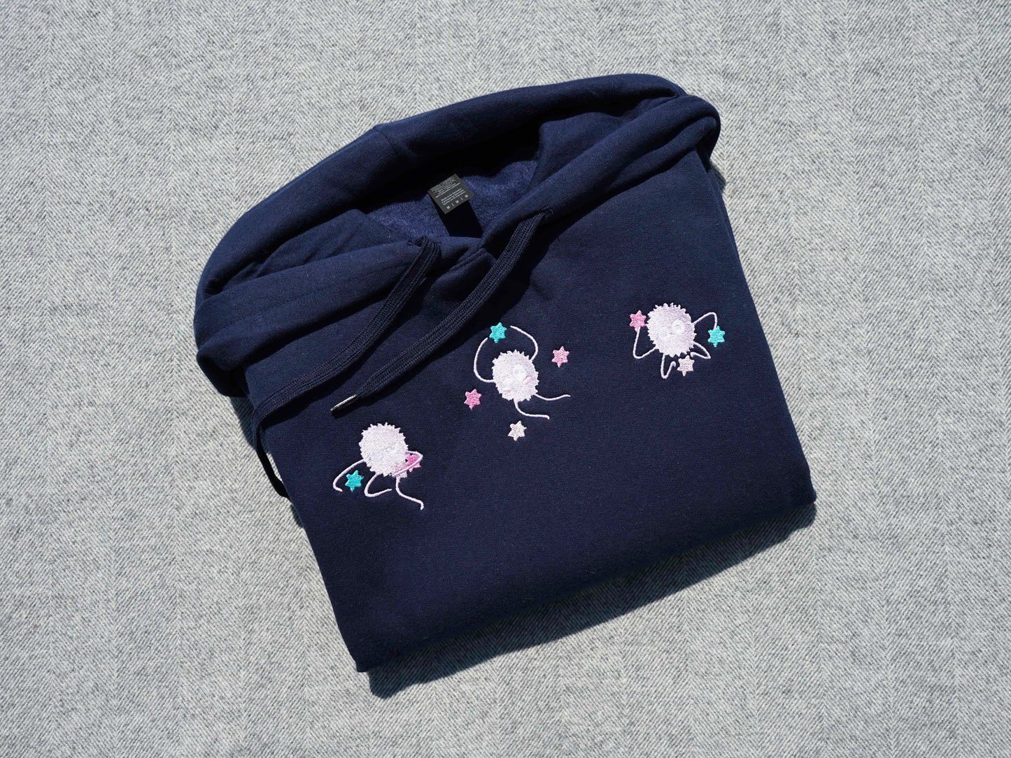 Pastel Kawaii Soot Sprite Hoodie