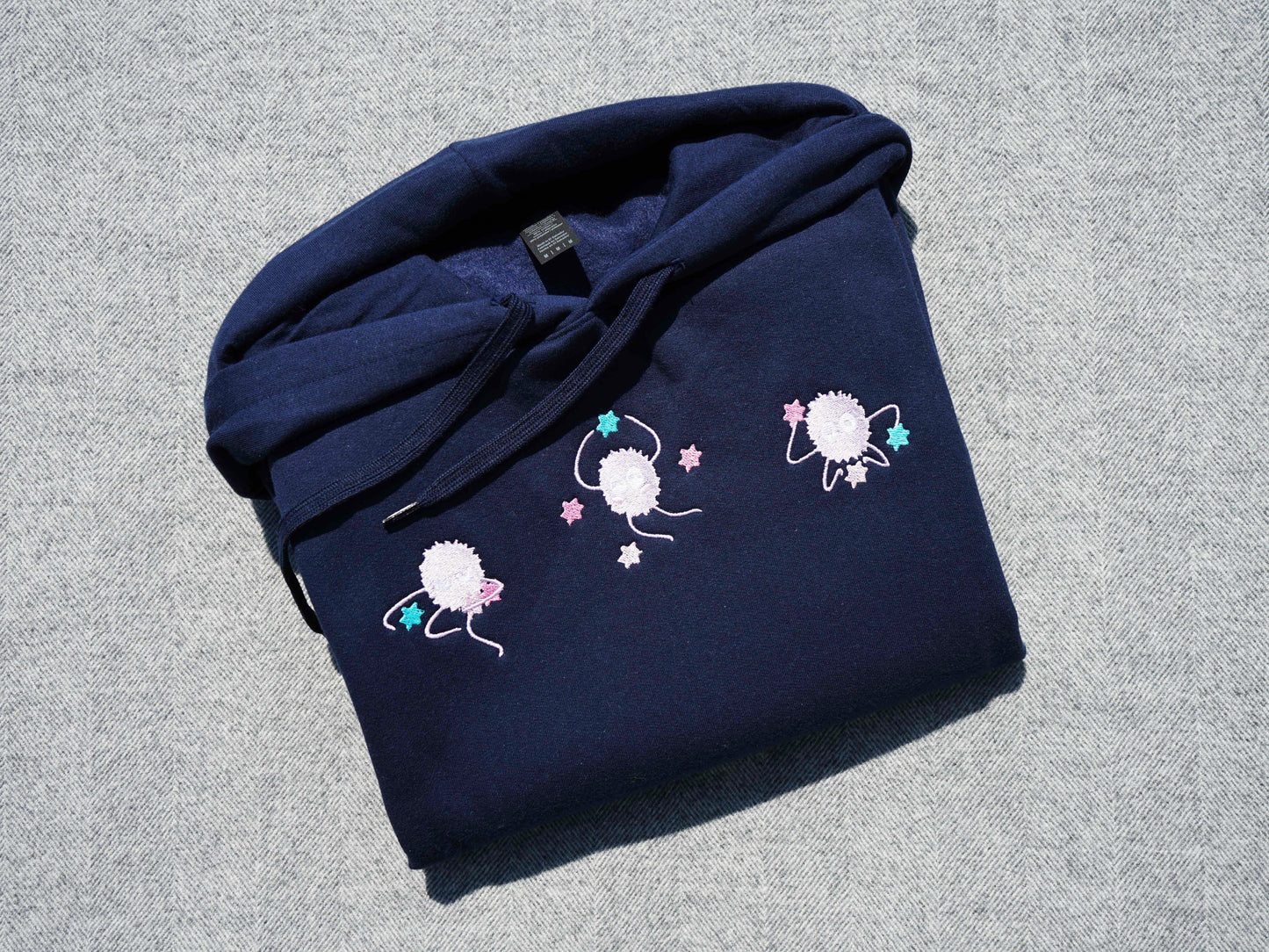 Pastel Kawaii Soot Sprite Hoodie