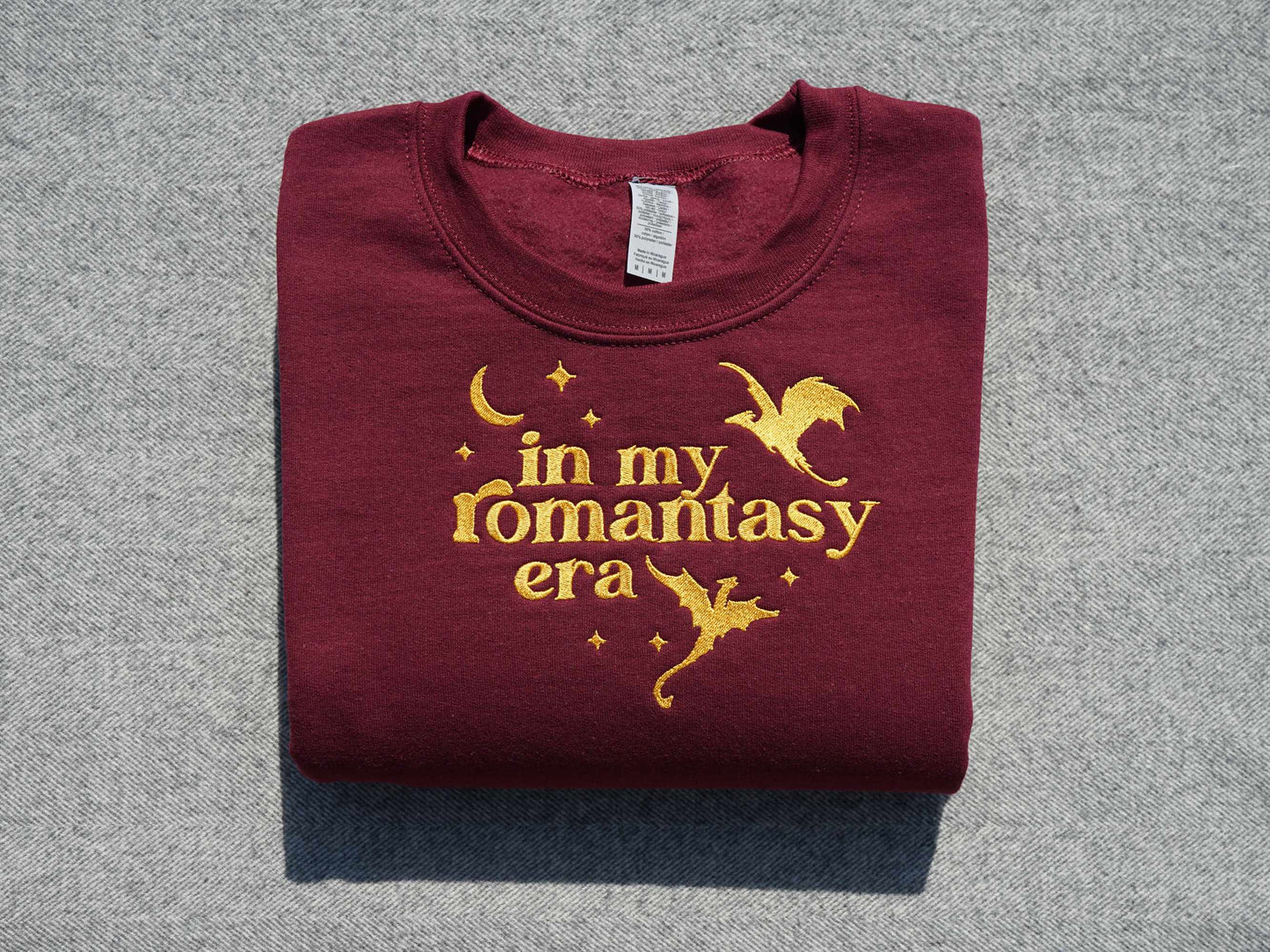 Romantasy Era Embroidered Sweatshirt