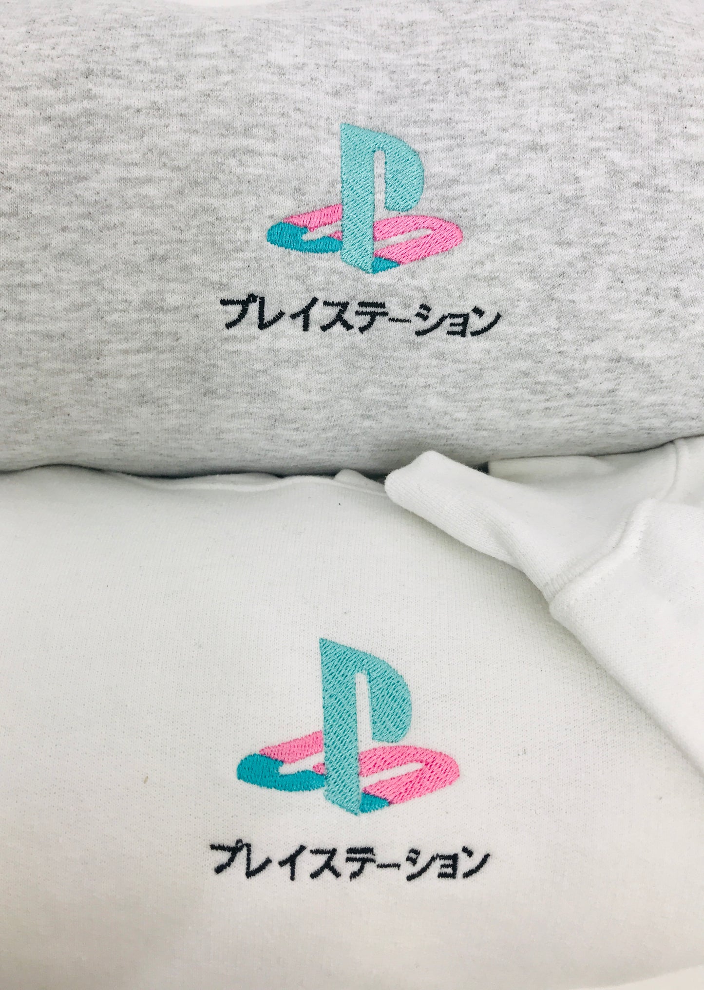 Vaporwave PS Logo Embroidered Hoodie