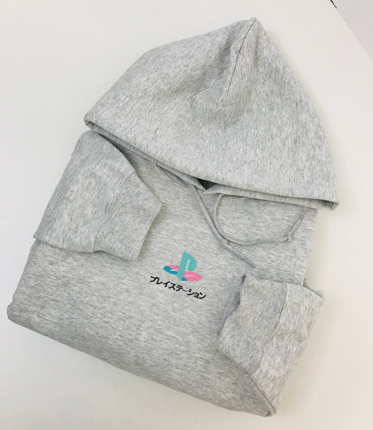 Vaporwave PS Logo Embroidered Hoodie